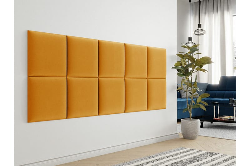 Zaratuz Väggpanel 42x42 cm Yellow - Inredning & dekor - Väggdekor - Väggpanel