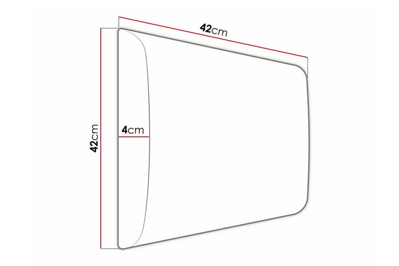 Zaratuz Väggpanel 42x42 cm Yellow - Inredning & dekor - Väggdekor - Väggpanel