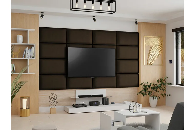 Zaratuz Väggpanel 42x84 cm - Brun - Inredning & dekor - Väggdekor - Väggpanel