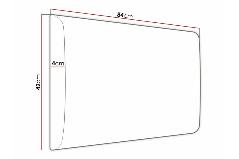 Zaratuz Väggpanel 42x84 cm - Brun - Inredning & dekor - Väggdekor - Väggpanel