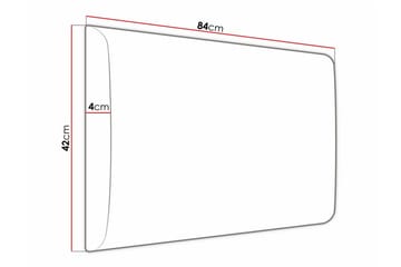 Zaratuz Väggpanel 42x84 cm Yellow - Inredning & dekor - Väggdekor - Väggpanel
