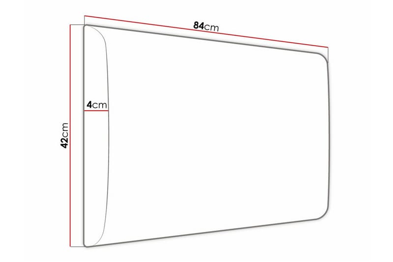 Zaratuz Väggpanel 42x84 cm Yellow - Inredning & dekor - Väggdekor - Väggpanel