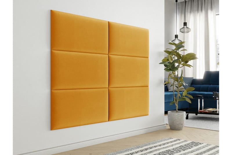 Zaratuz Väggpanel 42x84 cm Yellow - Inredning & dekor - Väggdekor - Väggpanel