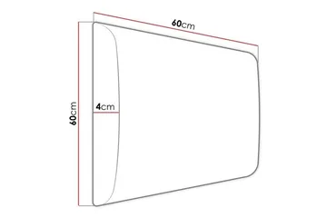 Zaratuz Väggpanel 60x60 cm Black - Inredning & dekor - Väggdekor - Väggpanel