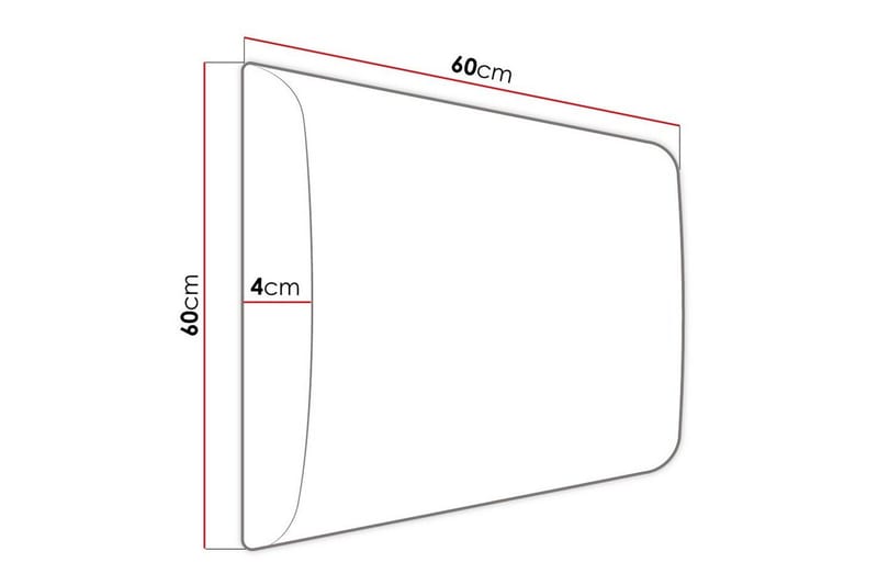 Zaratuz Väggpanel 60x60 cm Dark yellow - Inredning & dekor - Väggdekor - Väggpanel