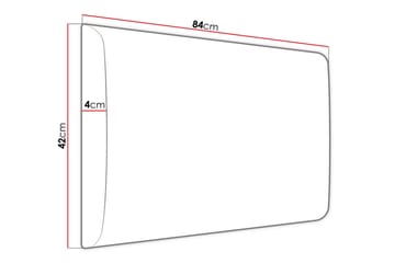 Zaratuz Väggskiva Rosa - Rosa - Inredning & dekor - Väggdekor - Väggpanel