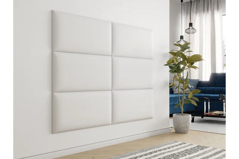 Zaratuz Väggskiva Vit - Vit - Inredning & dekor - Väggdekor - Väggpanel