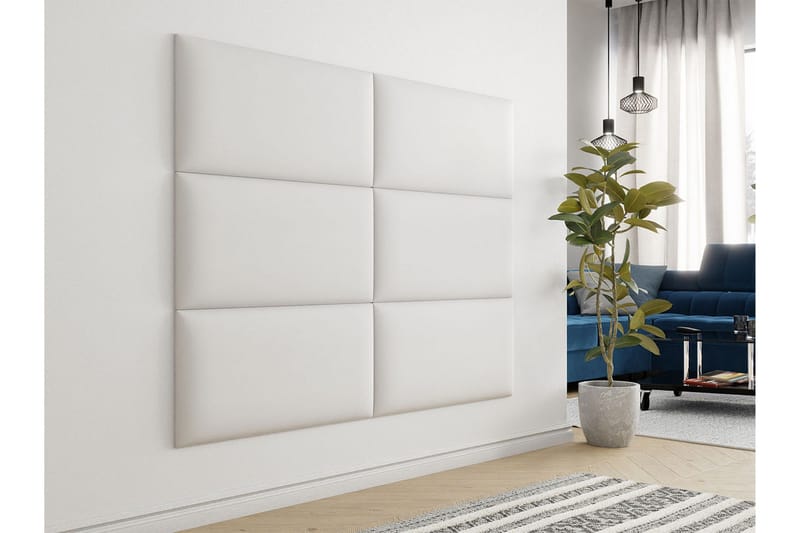 Zaratuz Väggskiva Vit - Vit - Inredning & dekor - Väggdekor - Väggpanel