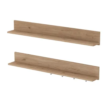 Valren Vägghylla 120x15x14,8 cm - valnöt - Inredning & dekor - Väggdekor - Väggpanel