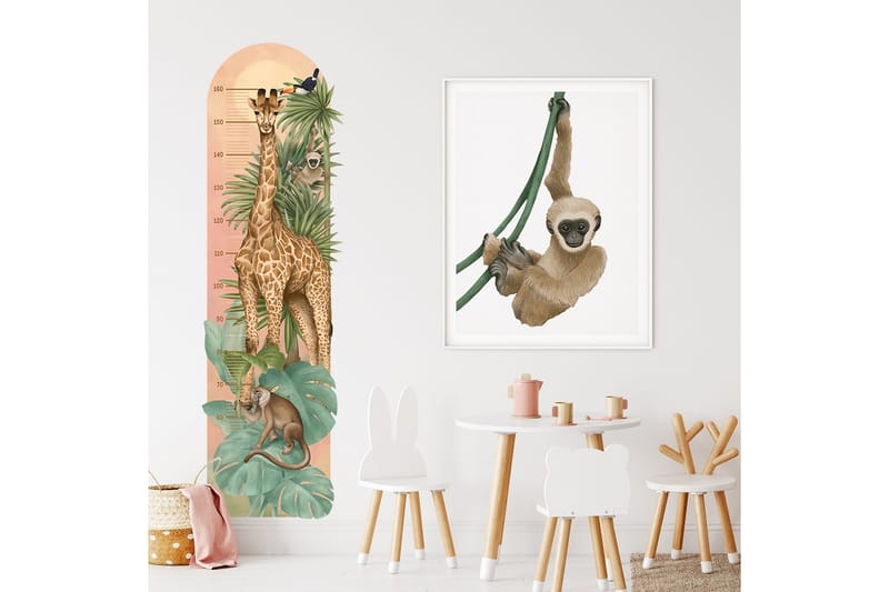 SAFARI Längdmått Väggklistermärke - Inredning & dekor - Väggdekor - Wallstickers