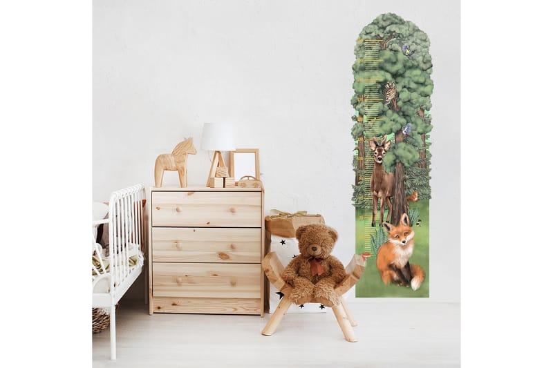 SKOG Längdmått Väggklistermärke - Inredning & dekor - Väggdekor - Wallstickers