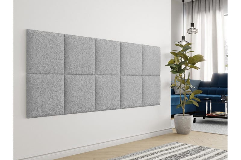 Zaratuz Väggpanel 42x42 cm - Ljusgrå - Inredning & dekor - Väggdekor - Väggpanel