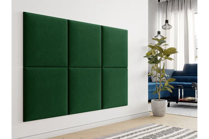 Zaratuz Väggpanel 60x60 cm - Grön - Inredning & dekor - Väggdekor - Väggpanel