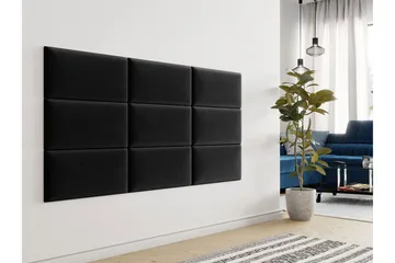 Zaratuz Väggpanel Stoppad 60x30 cm - Svart - Inredning & dekor - Väggdekor - Väggpanel