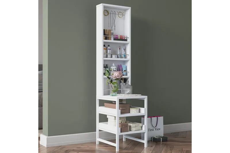 Aldros Sminkbord 35 cm - Vit - Möbler - Bord - Sminkbord