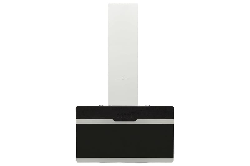 Köksfläkt 60 cm stål och härdat glas svart - Svart - Kök & hushåll - Hushållsmaskiner & vitvaror - Köksfläkt & spisfläkt - Vägghängd köksfläkt