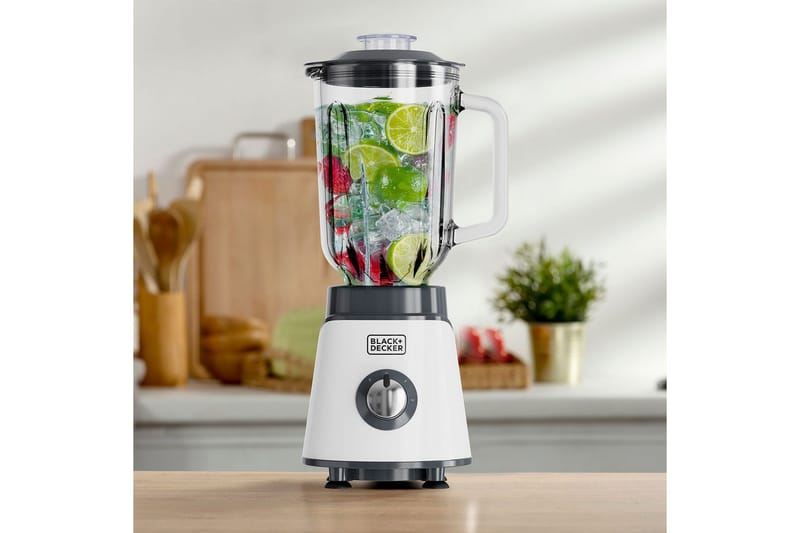 Kannmixer Black+Decker 750W Vit - Vit - Kök & hushåll - Hushållsmaskiner & vitvaror - Köksmaskiner - Blanda & hacka - Blender