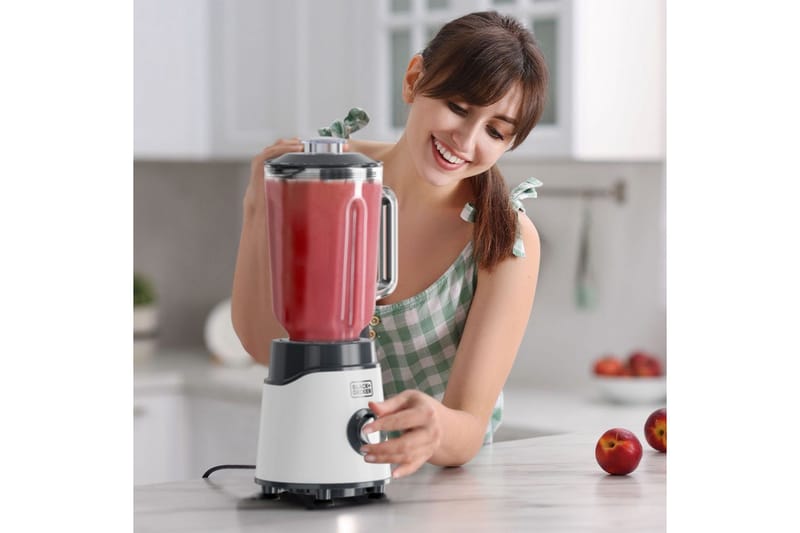 Kannmixer Black+Decker 750W Vit - Vit - Kök & hushåll - Hushållsmaskiner & vitvaror - Köksmaskiner - Blanda & hacka - Blender
