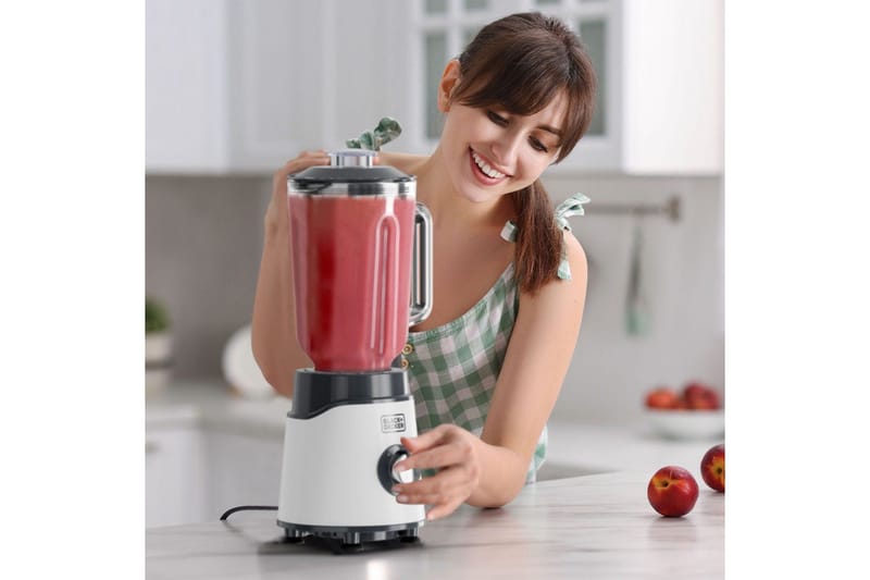 Kannmixer Black+Decker 750W Vit - Vit - Kök & hushåll - Hushållsmaskiner & vitvaror - Köksmaskiner - Blanda & hacka - Blender