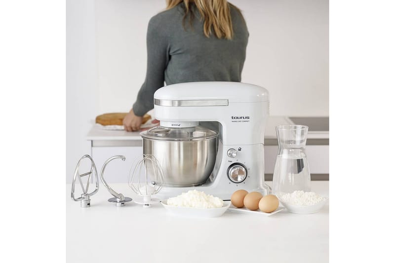 Köksmaskin Taurus Mixing Chef Compact 4L Vit - Kök & hushåll - Hushållsmaskiner & vitvaror - Köksmaskiner - Blanda & hacka - Köksassistent