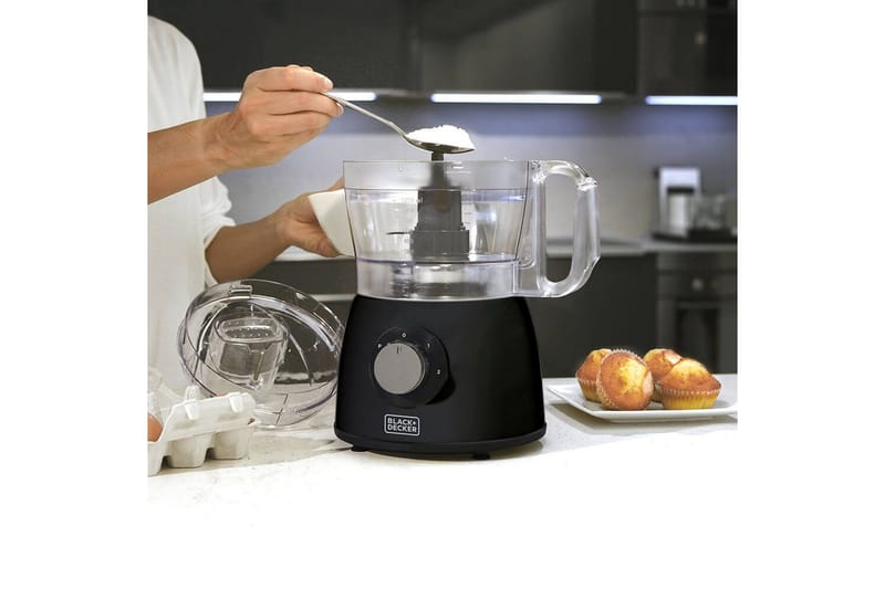 Matberedare Black+Decker 600W Svart - Kök & hushåll - Hushållsmaskiner & vitvaror - Köksmaskiner - Blanda & hacka - Matberedare