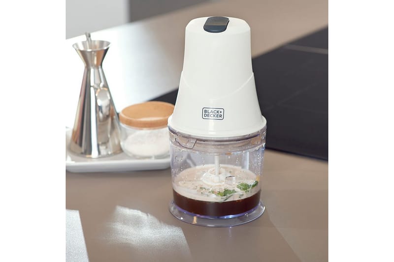 Minihackare Black+Decker 260W Vit - Kök & hushåll - Hushållsmaskiner & vitvaror - Köksmaskiner - Blanda & hacka - Matberedare