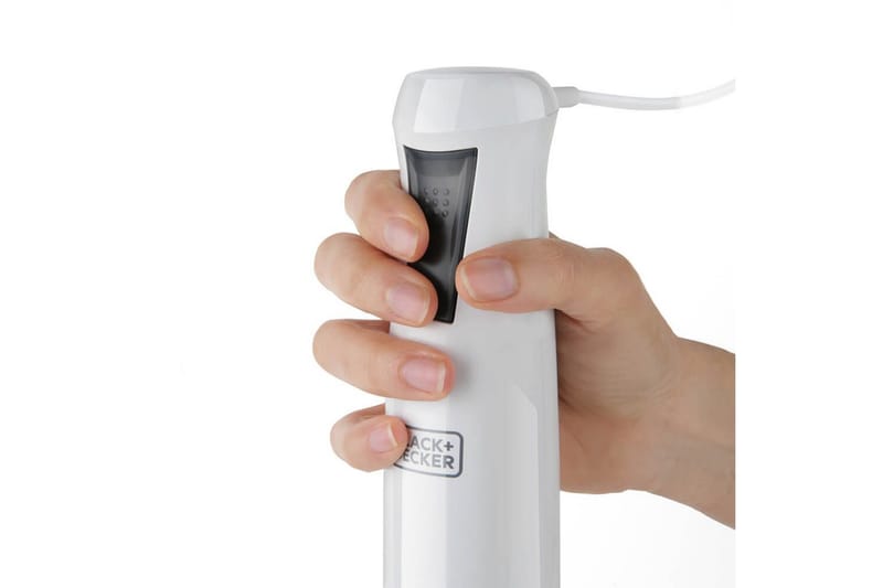 Stavmixer Black+Decker 600W Vit - Vit - Kök & hushåll - Hushållsmaskiner & vitvaror - Köksmaskiner - Blanda & hacka - Stavmixer