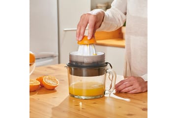 Citruspress Black+Decker 30W 1L - Vit - Kök & hushåll - Hushållsmaskiner & vitvaror - Köksmaskiner - Juicepress & juicemaskiner - Citruspressar