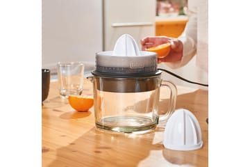 Citruspress Black+Decker 30W 1L - Vit - Kök & hushåll - Hushållsmaskiner & vitvaror - Köksmaskiner - Juicepress & juicemaskiner - Citruspressar