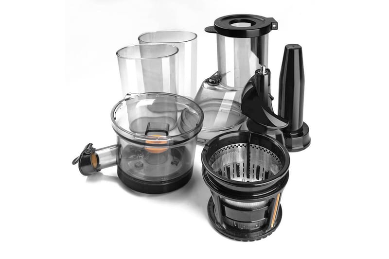 Juicepress Black+Decker Slow Juicer BXJE200E Borstat Rostfritt Stål - Grå - Kök & hushåll - Hushållsmaskiner & vitvaror - Köksmaskiner - Juicepress & juicemaskiner - Slowjuicer