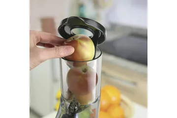 Juicepress Black+Decker Slow Juicer BXJE200E Borstat Rostfritt Stål - Grå - Kök & hushåll - Hushållsmaskiner & vitvaror - Köksmaskiner - Juicepress & juicemaskiner - Slowjuicer