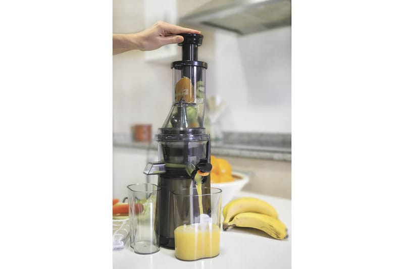 Juicepress Black+Decker Slow Juicer BXJE200E Borstat Rostfritt Stål - Grå - Kök & hushåll - Hushållsmaskiner & vitvaror - Köksmaskiner - Juicepress & juicemaskiner - Slowjuicer