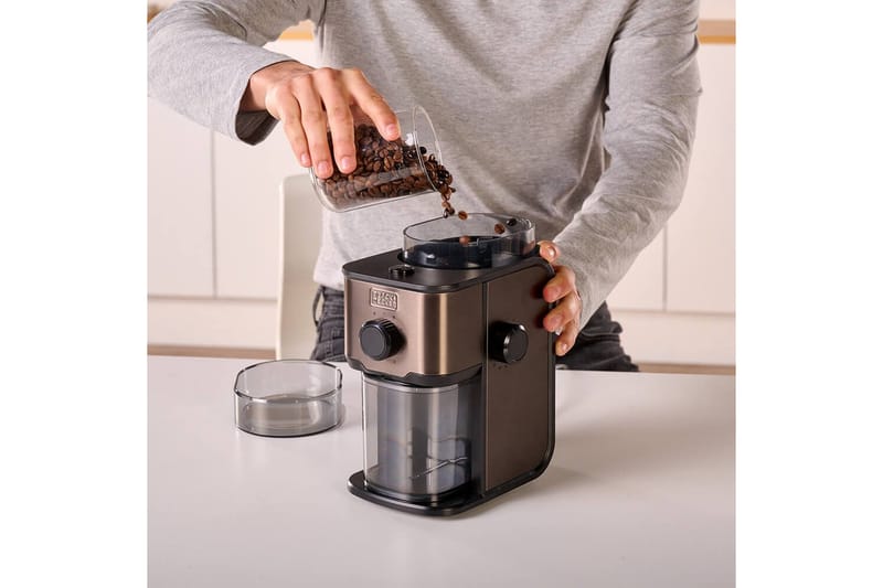 Elektrisk Kaffekvarn Black+Decker 150W - Kök & hushåll - Hushållsmaskiner & vitvaror - Köksmaskiner - Kaffemaskiner & kaffetillbehör - Kaffekvarn & Espressokvarn
