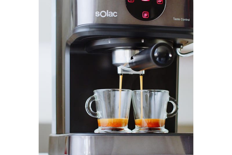 Espressomaskin Solac Taste Control 850W - Svart - Kök & hushåll - Hushållsmaskiner & vitvaror - Köksmaskiner - Kaffemaskiner & kaffetillbehör - Espressomaskiner