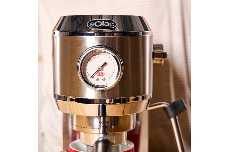 Espressomaskin Solac Taste Slim Pro - Silver - Kök & hushåll - Hushållsmaskiner & vitvaror - Köksmaskiner - Kaffemaskiner & kaffetillbehör - Espressomaskiner
