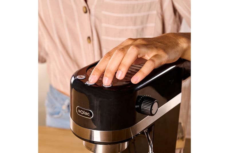Espressomaskin Solac Taste Slim - Kök & hushåll - Hushållsmaskiner & vitvaror - Köksmaskiner - Kaffemaskiner & kaffetillbehör - Espressomaskiner