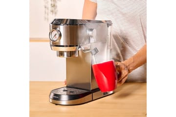 Espressomaskin Solac Taste Slim Pro - Silver - Kök & hushåll - Hushållsmaskiner & vitvaror - Köksmaskiner - Kaffemaskiner & kaffetillbehör - Espressomaskiner