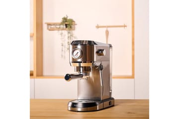 Espressomaskin Solac Taste Slim Pro - Silver - Kök & hushåll - Hushållsmaskiner & vitvaror - Köksmaskiner - Kaffemaskiner & kaffetillbehör - Espressomaskiner