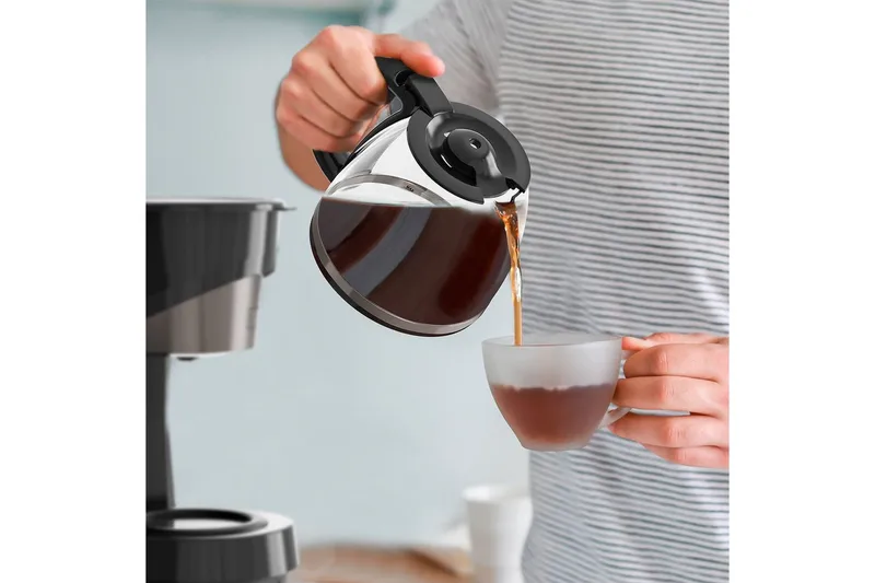 Kaffebryggare Black+Decker 12 Koppar - Silver - Kök & hushåll - Hushållsmaskiner & vitvaror - Köksmaskiner - Kaffemaskiner & kaffetillbehör - Kaffebryggare