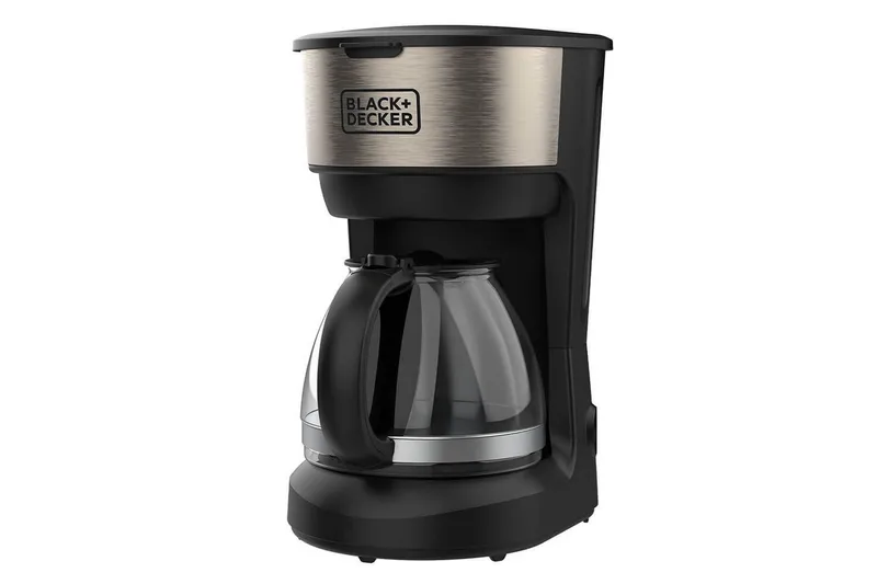 Kaffebryggare Black+Decker 6 Koppar 600W, Svart
