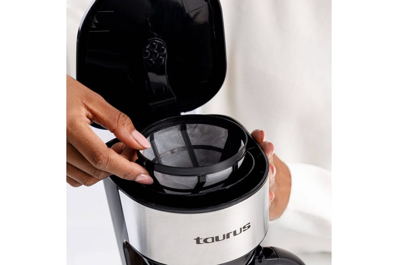 Kaffebryggare Taurus Verona 6 Koppar Inox - Svart||Silver - Kök & hushåll - Hushållsmaskiner & vitvaror - Köksmaskiner - Kaffemaskiner & kaffetillbehör - Kaffebryggare