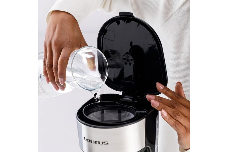 Kaffebryggare Taurus Verona 6 Koppar Inox - Svart||Silver - Kök & hushåll - Hushållsmaskiner & vitvaror - Köksmaskiner - Kaffemaskiner & kaffetillbehör - Kaffebryggare