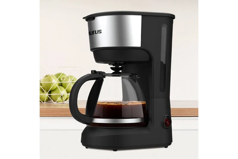 Kaffebryggare Taurus Verona 6 Koppar Inox - Svart||Silver - Kök & hushåll - Hushållsmaskiner & vitvaror - Köksmaskiner - Kaffemaskiner & kaffetillbehör - Kaffebryggare