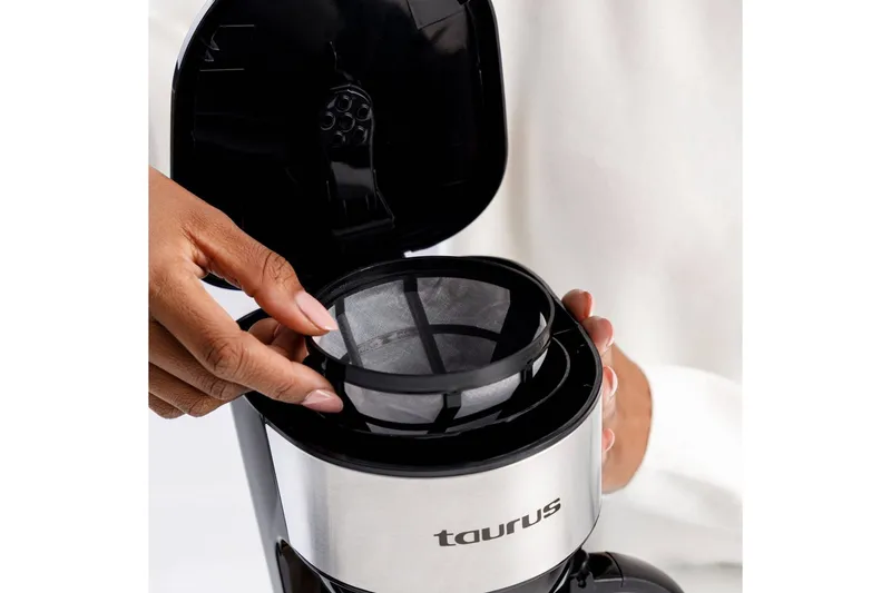 Kaffebryggare Taurus Verona 6 Koppar Inox - Svart||Silver - Kök & hushåll - Hushållsmaskiner & vitvaror - Köksmaskiner - Kaffemaskiner & kaffetillbehör - Kaffebryggare