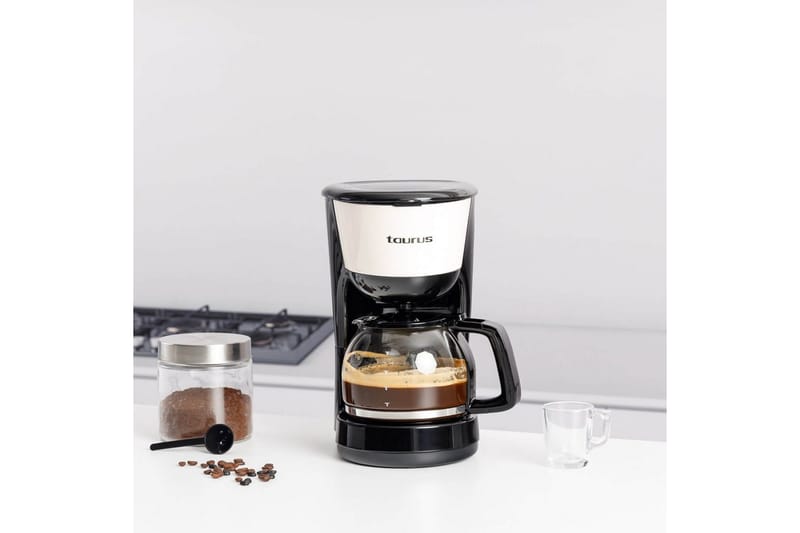 Kaffebryggare Taurus Verona Vintage 12 Koppar Cream - Cream - Kök & hushåll - Hushållsmaskiner & vitvaror - Köksmaskiner - Kaffemaskiner & kaffetillbehör - Kaffebryggare