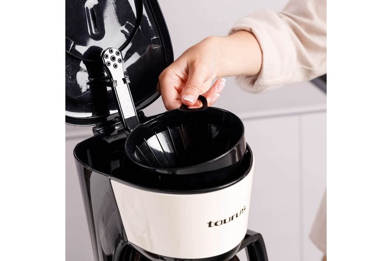 Kaffebryggare Taurus Verona Vintage 12 Koppar - Cremevit - Kök & hushåll - Hushållsmaskiner & vitvaror - Köksmaskiner - Kaffemaskiner & kaffetillbehör - Kaffebryggare