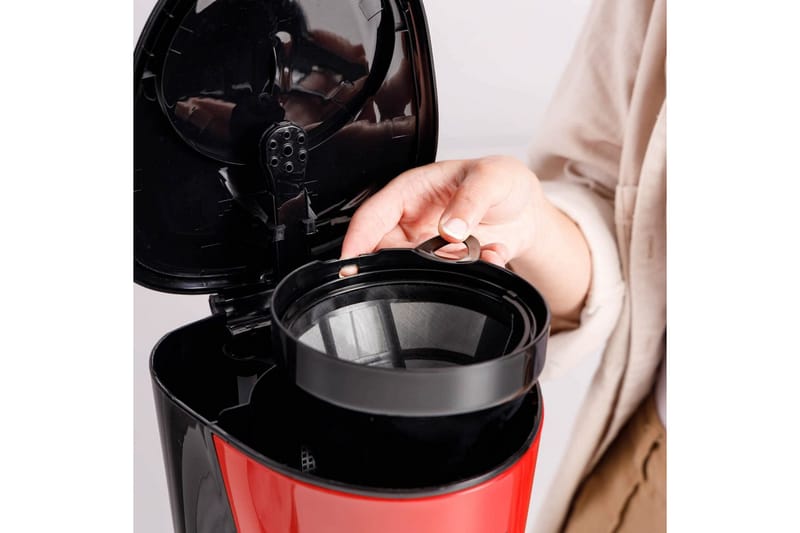 Kaffebryggare Taurus Verona Vintage 12 Koppar - Red - Kök & hushåll - Hushållsmaskiner & vitvaror - Köksmaskiner - Kaffemaskiner & kaffetillbehör - Kaffebryggare