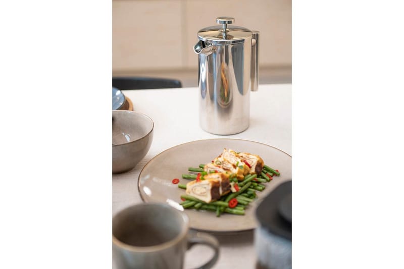 Kaffepress Maku Gastro 1L Stål - Vit - Kök & hushåll - Hushållsmaskiner & vitvaror - Köksmaskiner - Kaffemaskiner & kaffetillbehör - Kaffepress & Frenchpress