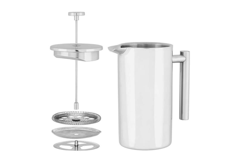Kaffepress Maku Gastro 1L Stål - Vit - Kök & hushåll - Hushållsmaskiner & vitvaror - Köksmaskiner - Kaffemaskiner & kaffetillbehör - Kaffepress & Frenchpress