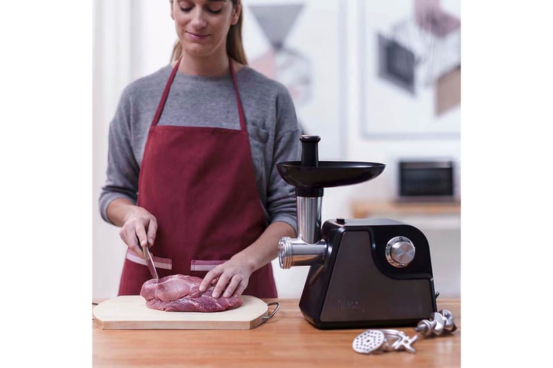 Köttkvarn Black+Decker 1000W - Grå - Kök & hushåll - Hushållsmaskiner & vitvaror - Köksmaskiner - Skära & mala - Köttkvarnar